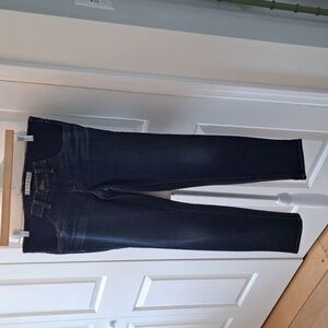 J Brand Womens Mama J Dark Vintage Wash Maternity‎ Skinny Jeans S-30